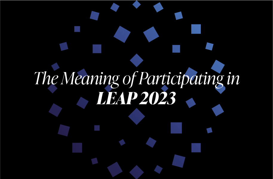 Participating in LEAP 2023
